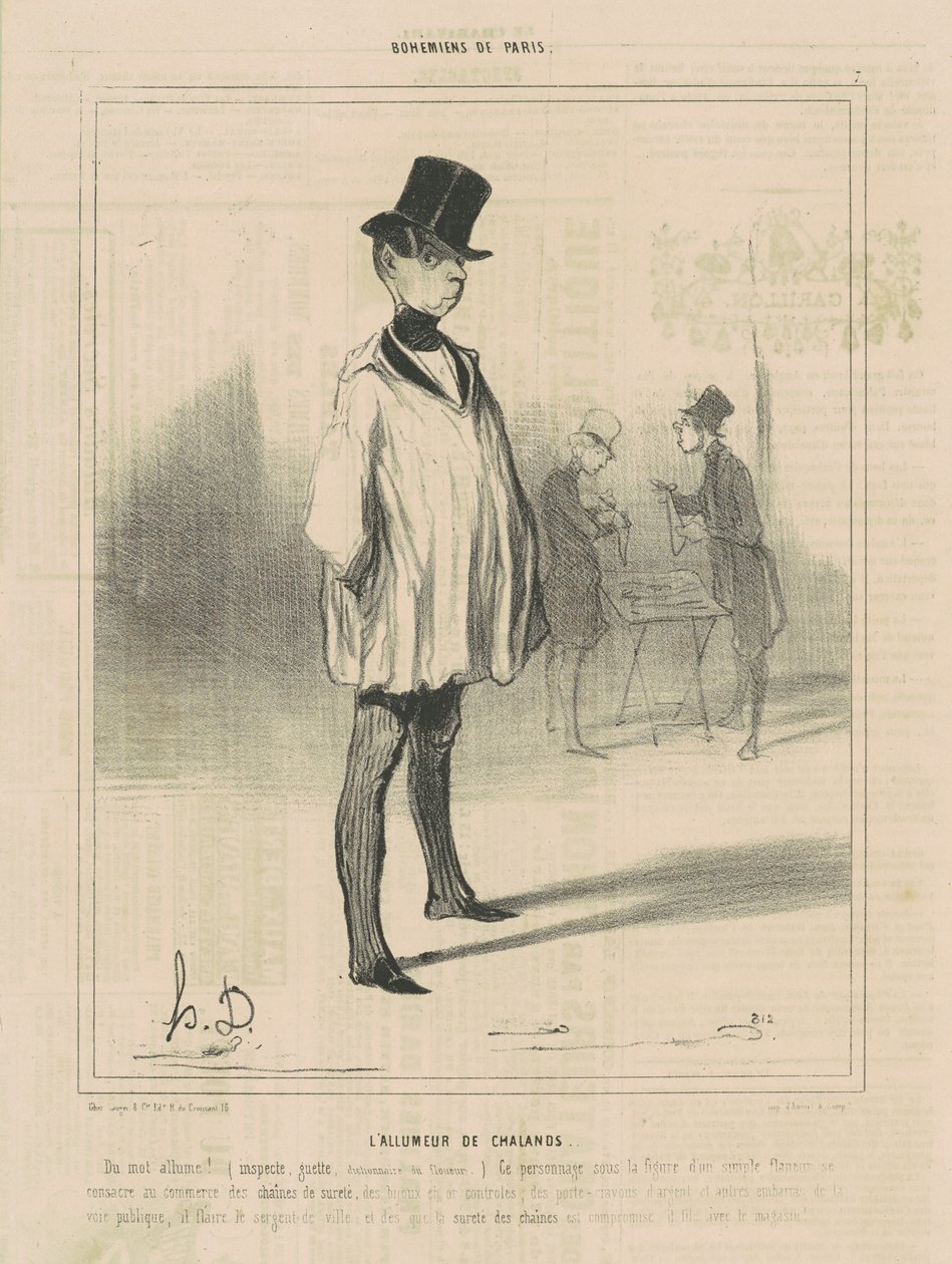 Pråmarnas tändare av Honoré Daumier