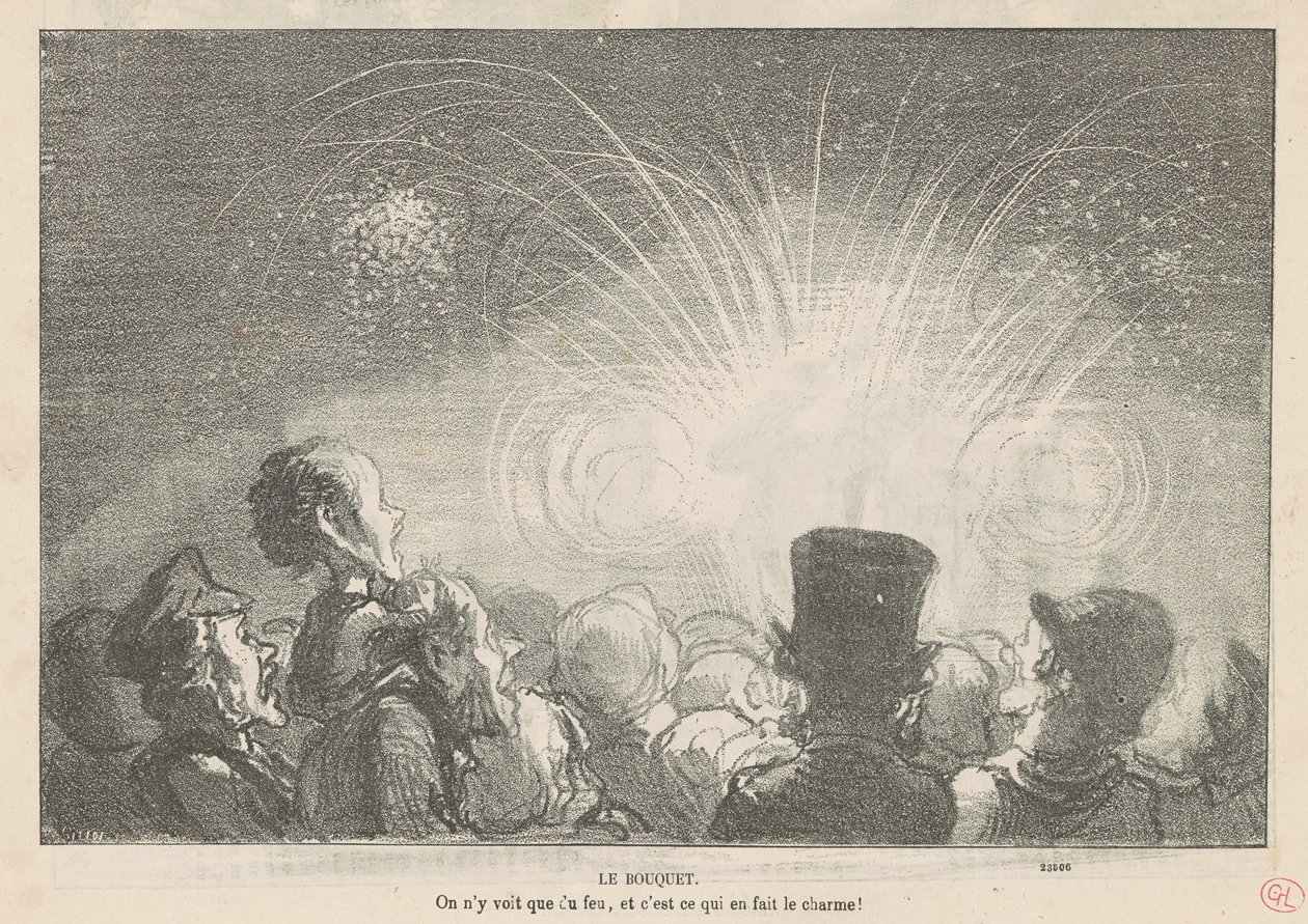 Buketten av Honoré Daumier