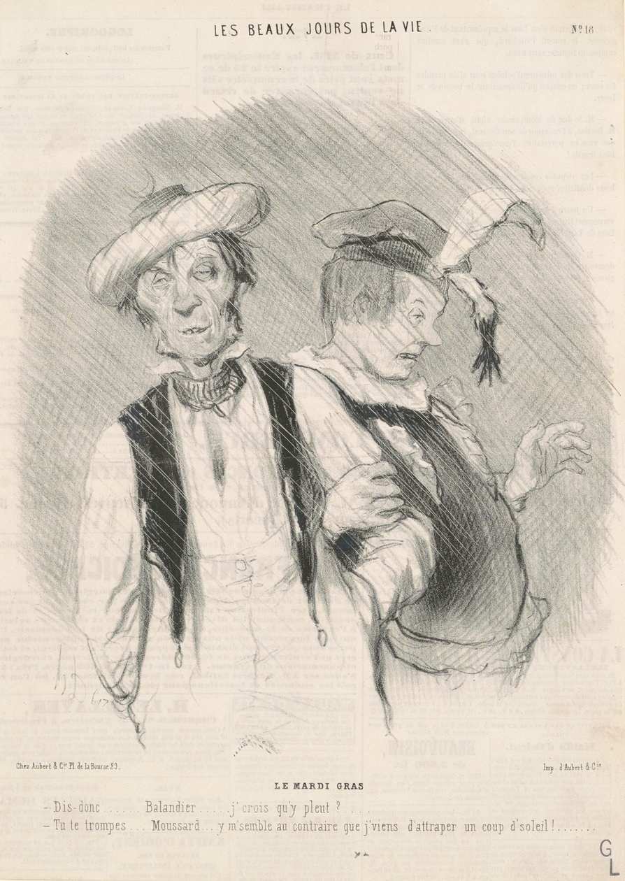 Fettisdag av Honoré Daumier