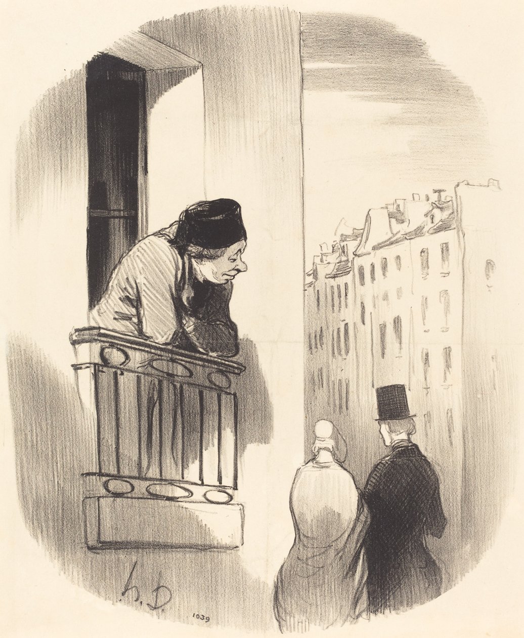 Jag var också ung... av Honoré Daumier