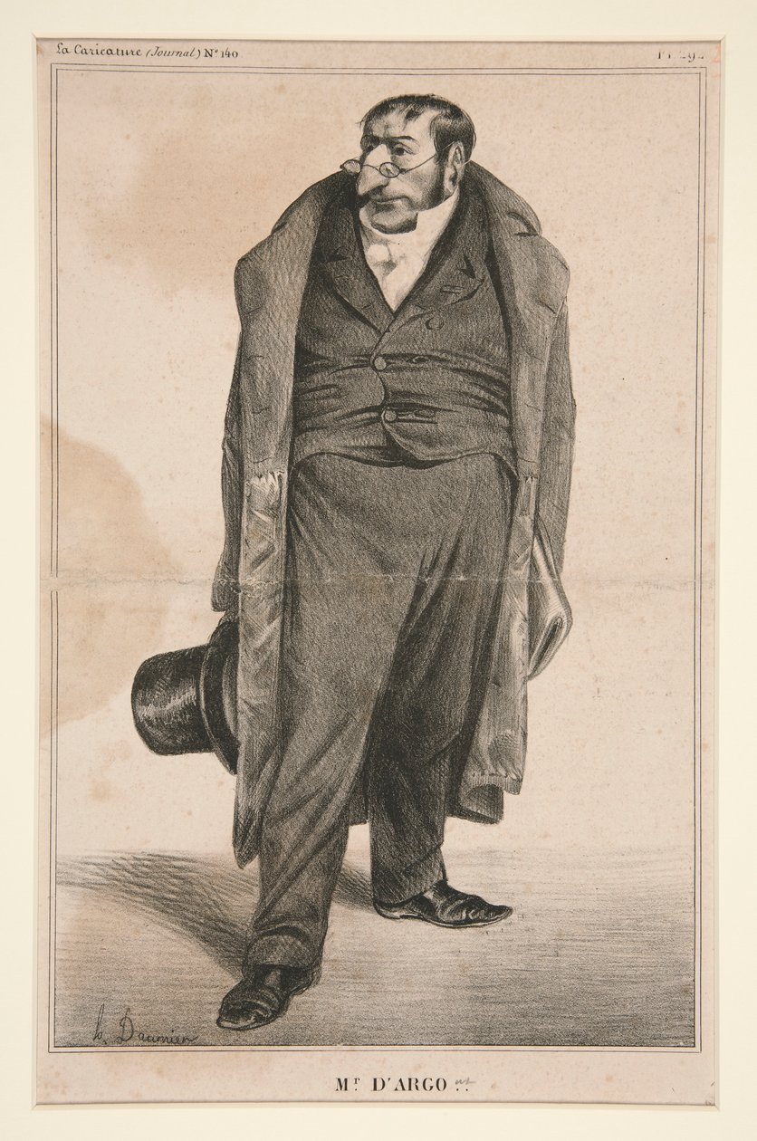 herr. D av Honoré Daumier