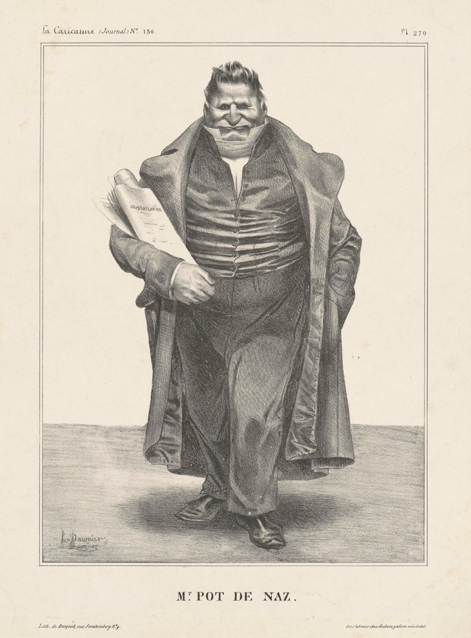 Herr Pot de Noz. av Honoré Daumier