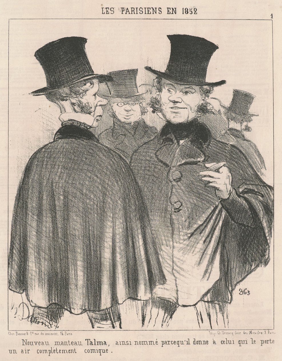 Ny talmarock av Honoré Daumier
