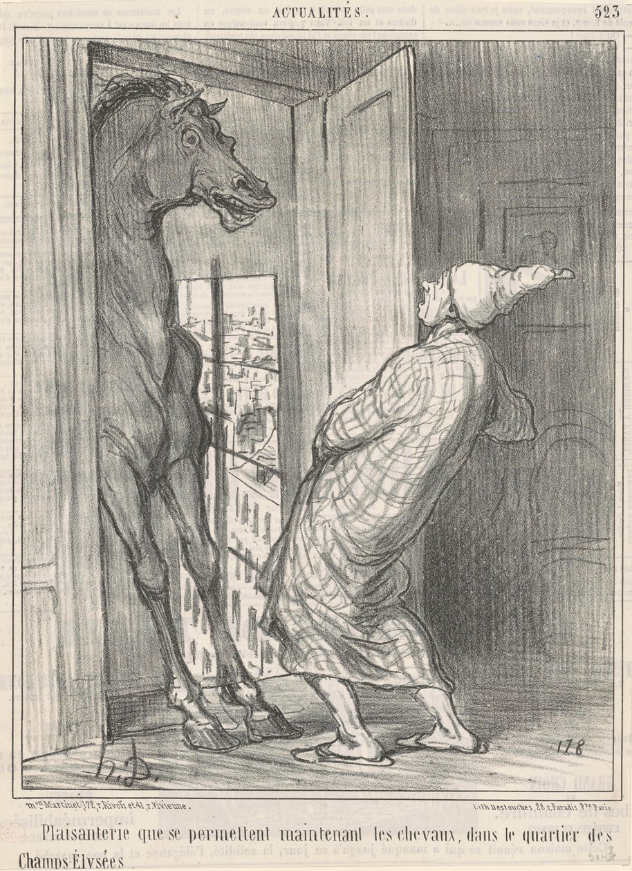 Skämt som tillåter varandra... av Honoré Daumier