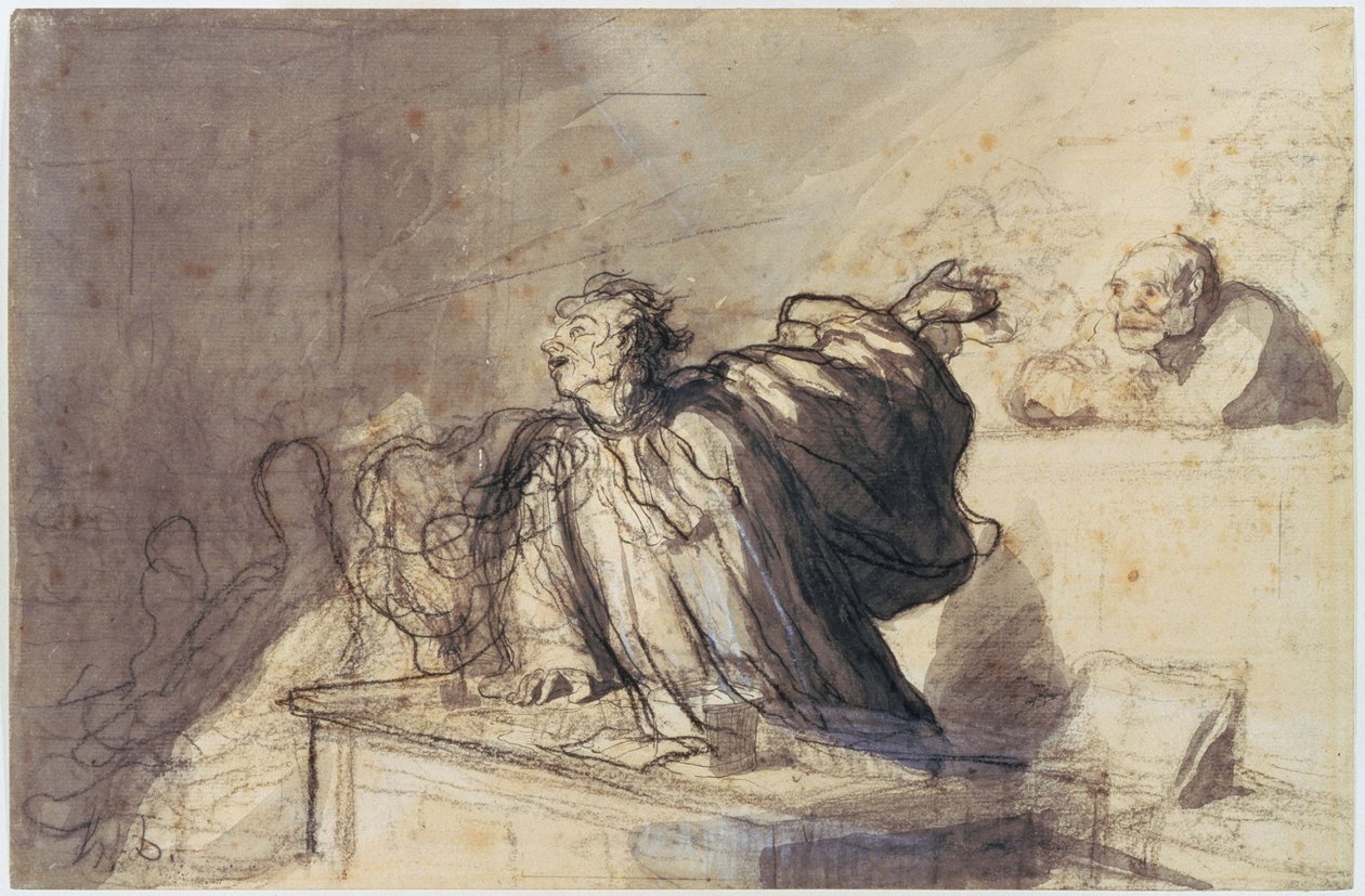 Vädjan till försvaret av Honoré Daumier