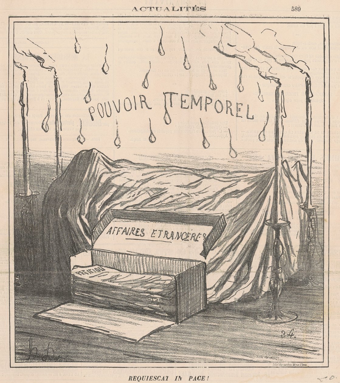 Vila i frid! av Honoré Daumier