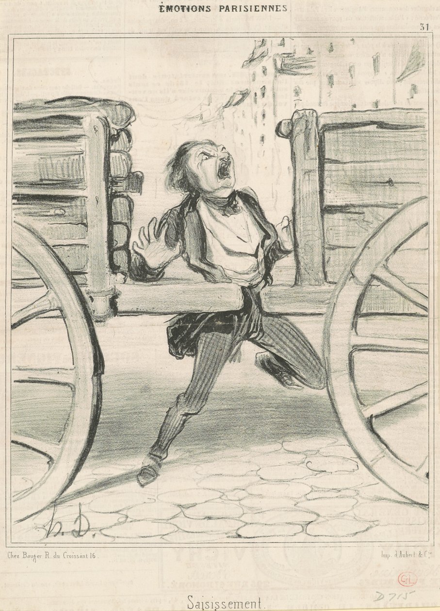 Beslag av Honoré Daumier