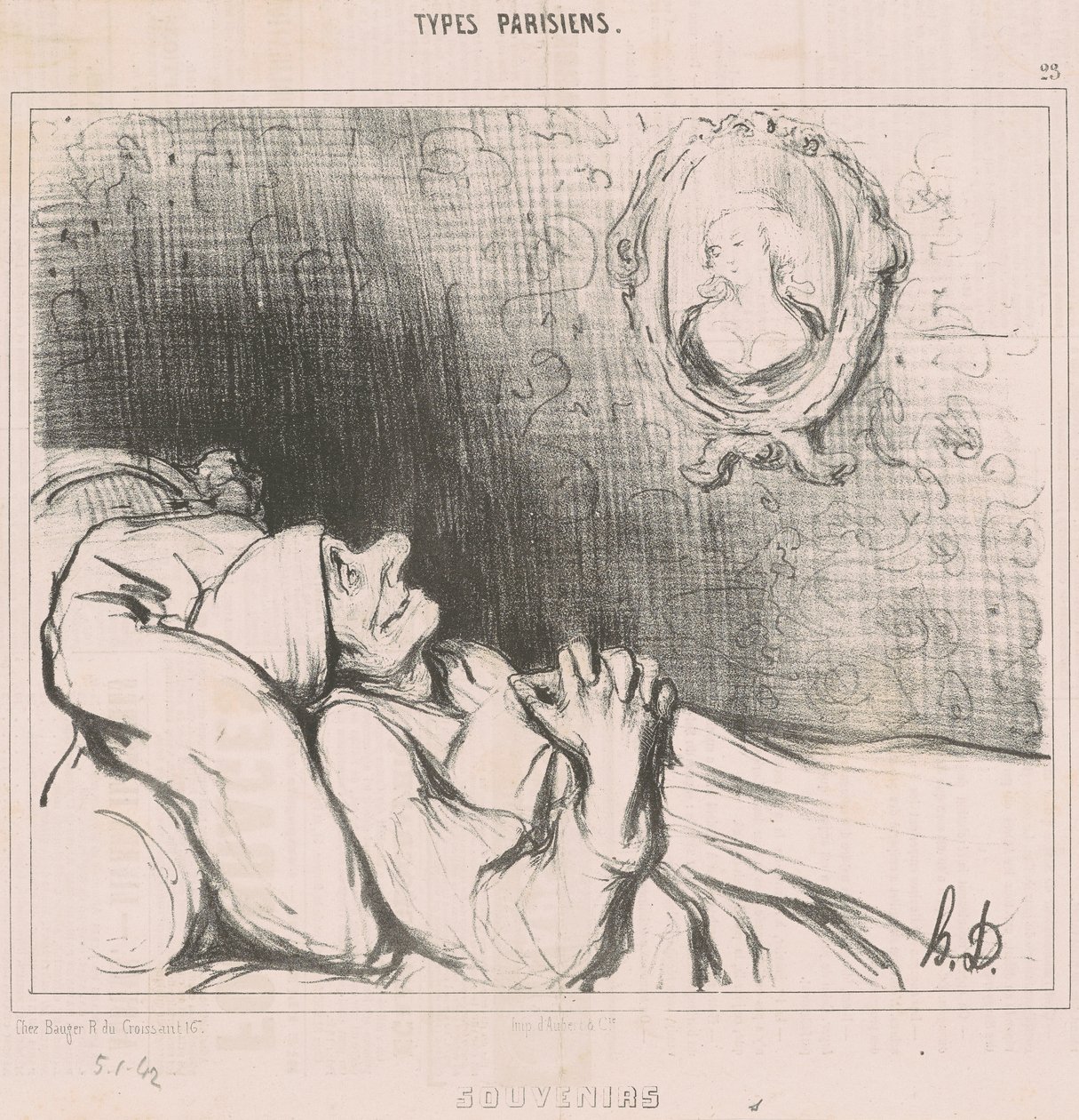 Souvenirer av Honoré Daumier