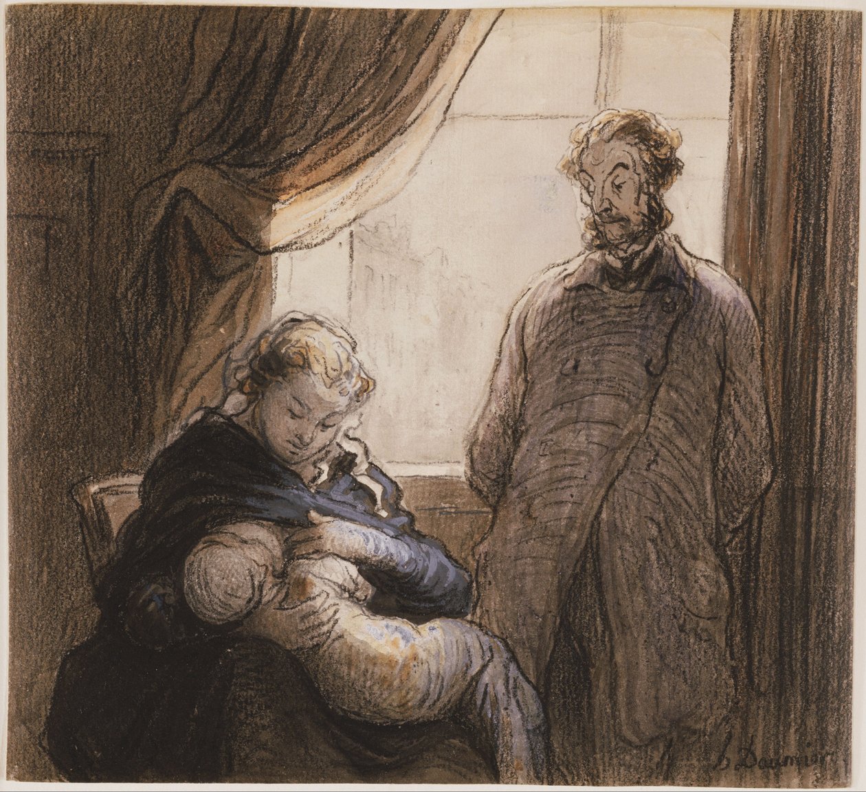 Familjen av Honoré Daumier