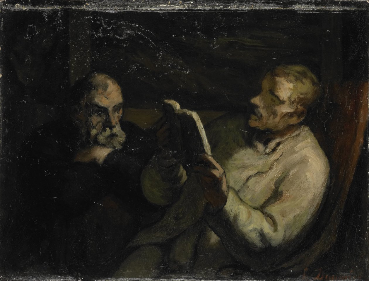 Läsningen av Honoré Daumier