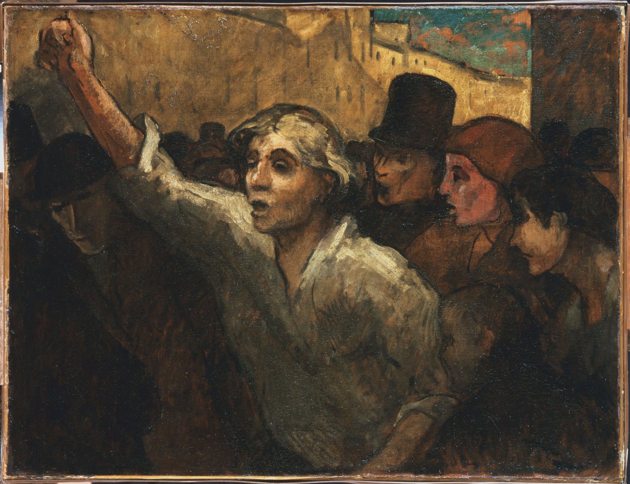 Upproret av Honoré Daumier