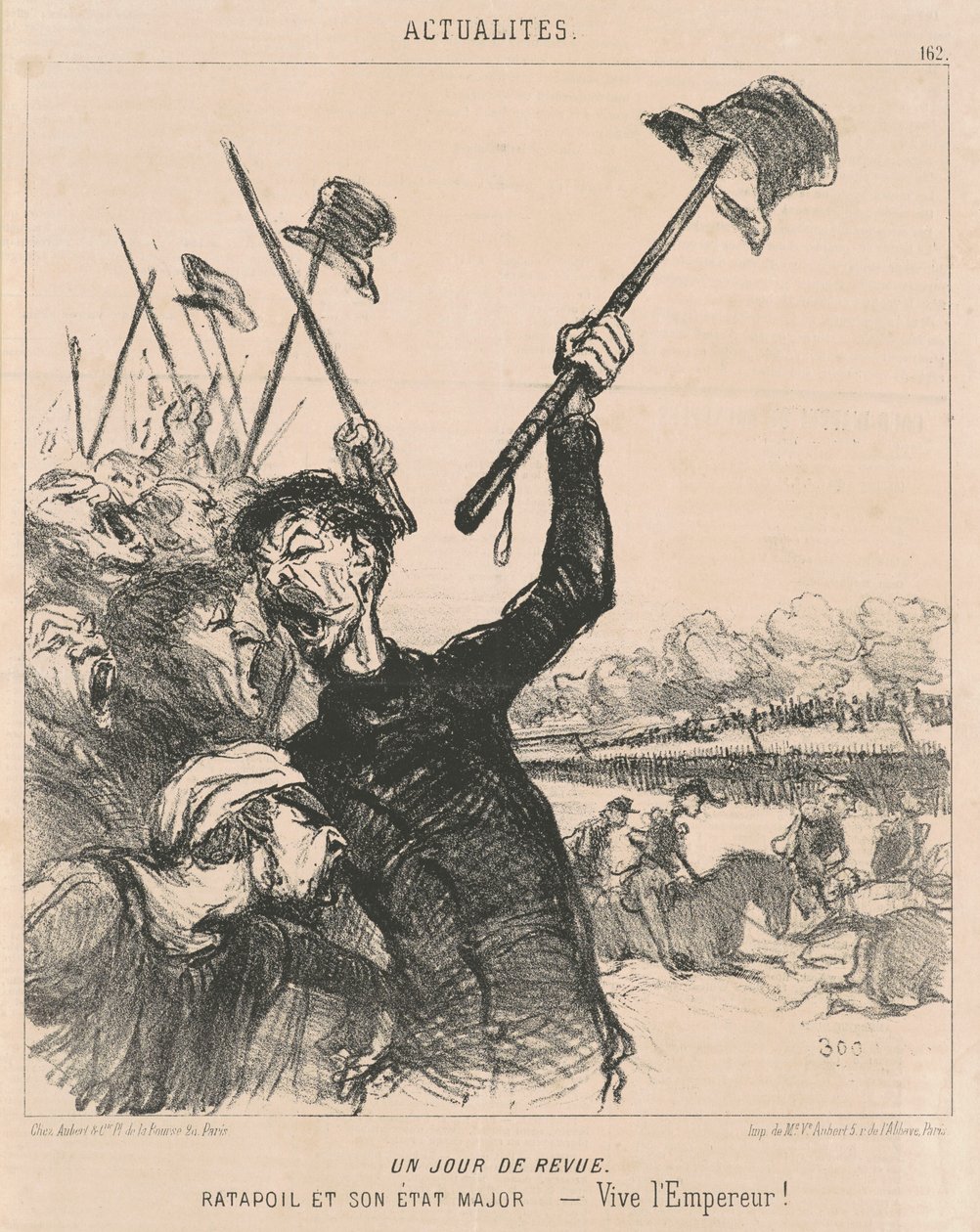 En recensionsdag av Honoré Daumier