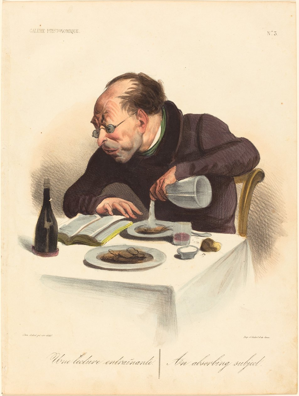 En stimulerande läsning av Honoré Daumier