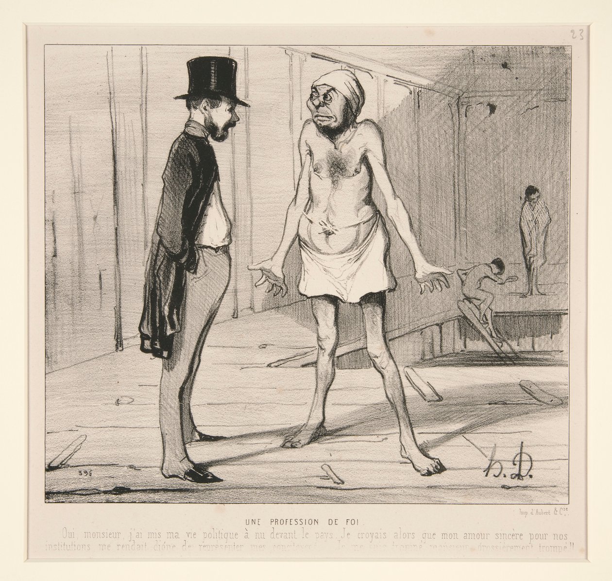 Ett yrke av fo av Honoré Daumier