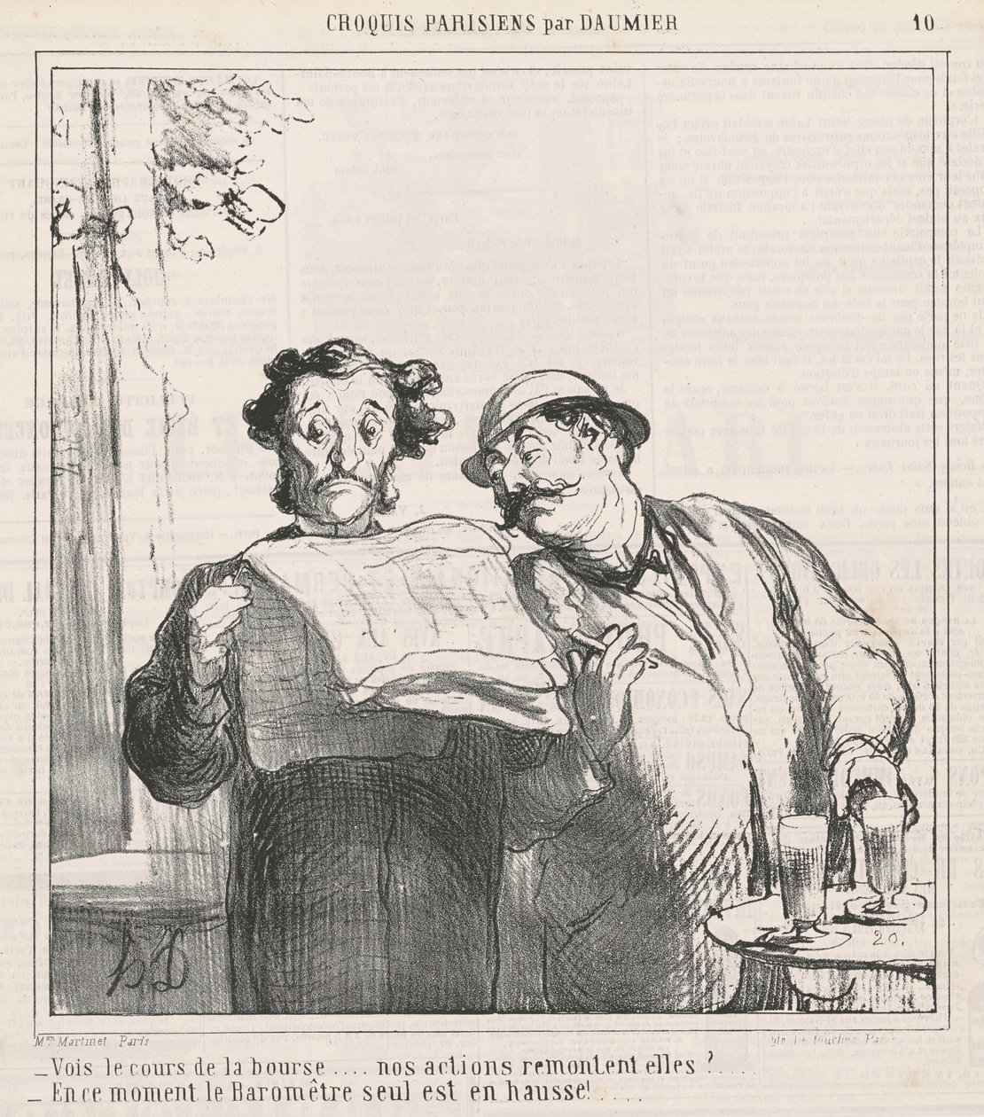 Se aktiekursen av Honoré Daumier