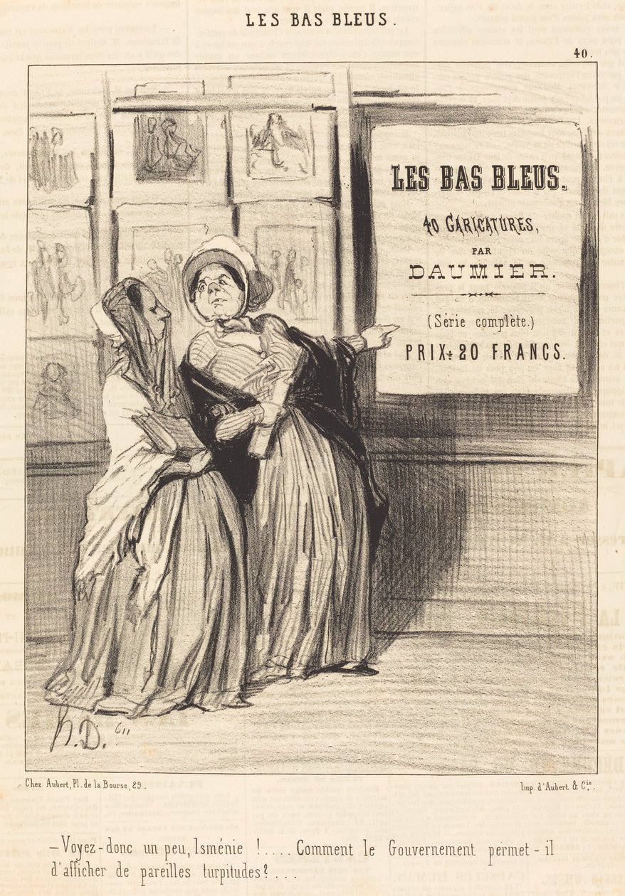 Ta en titt, Ismenie!... av Honoré Daumier