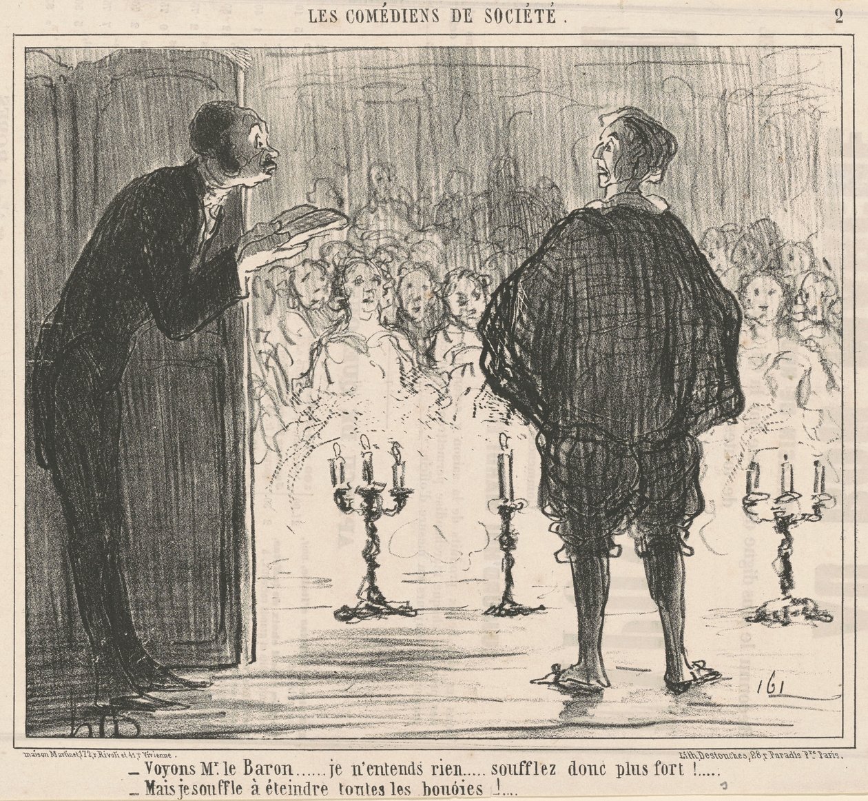 Låt oss se Mr. Baron... av Honoré Daumier