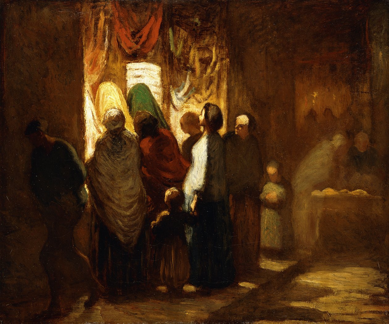 Fönstershoppa av Honoré Daumier