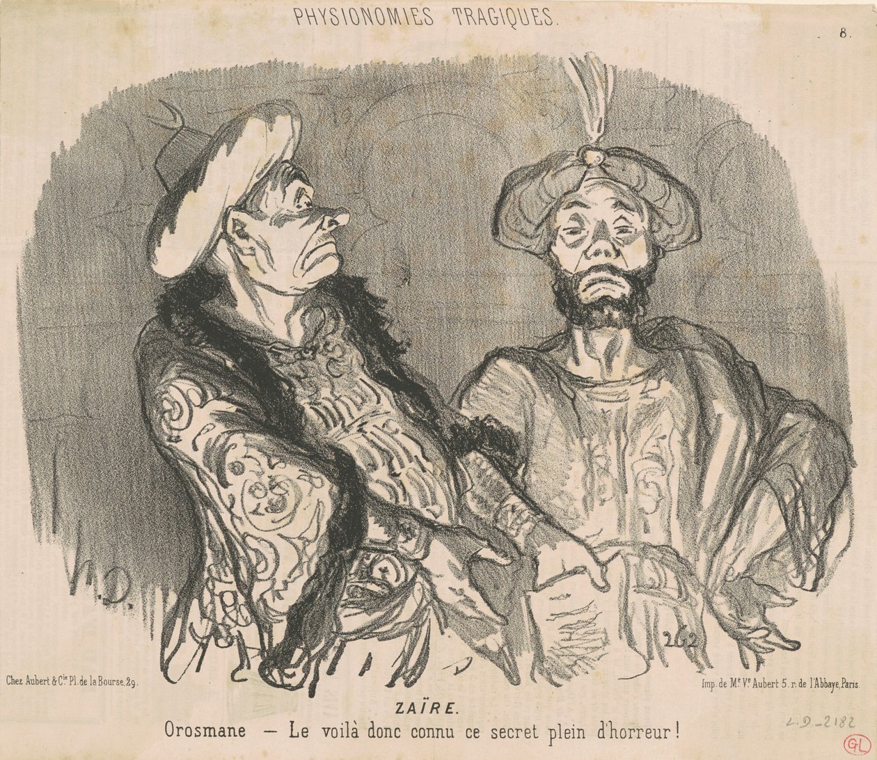 Zaire av Honoré Daumier