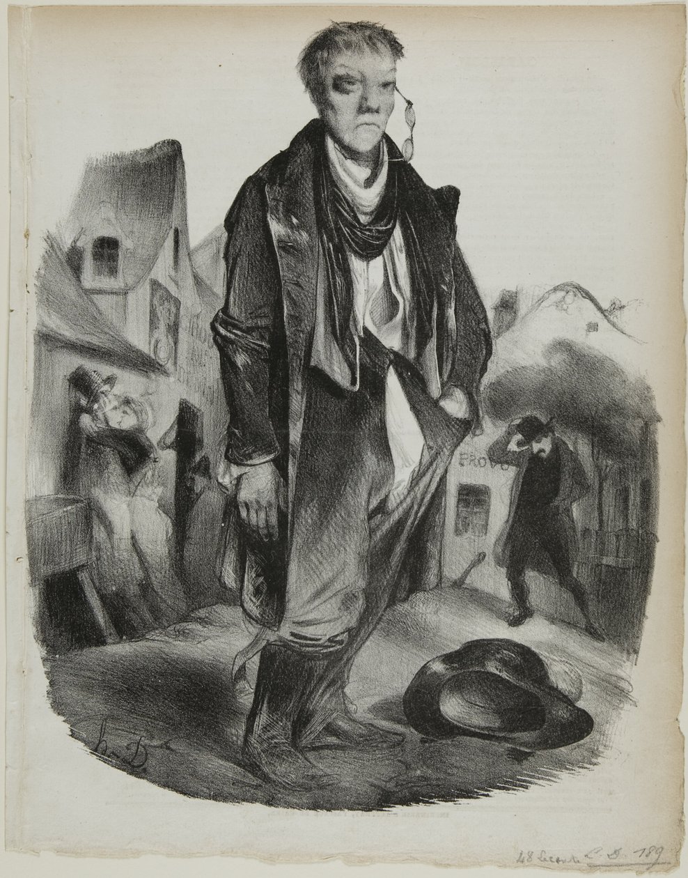 Den berusade av Honoré Victorin Daumier