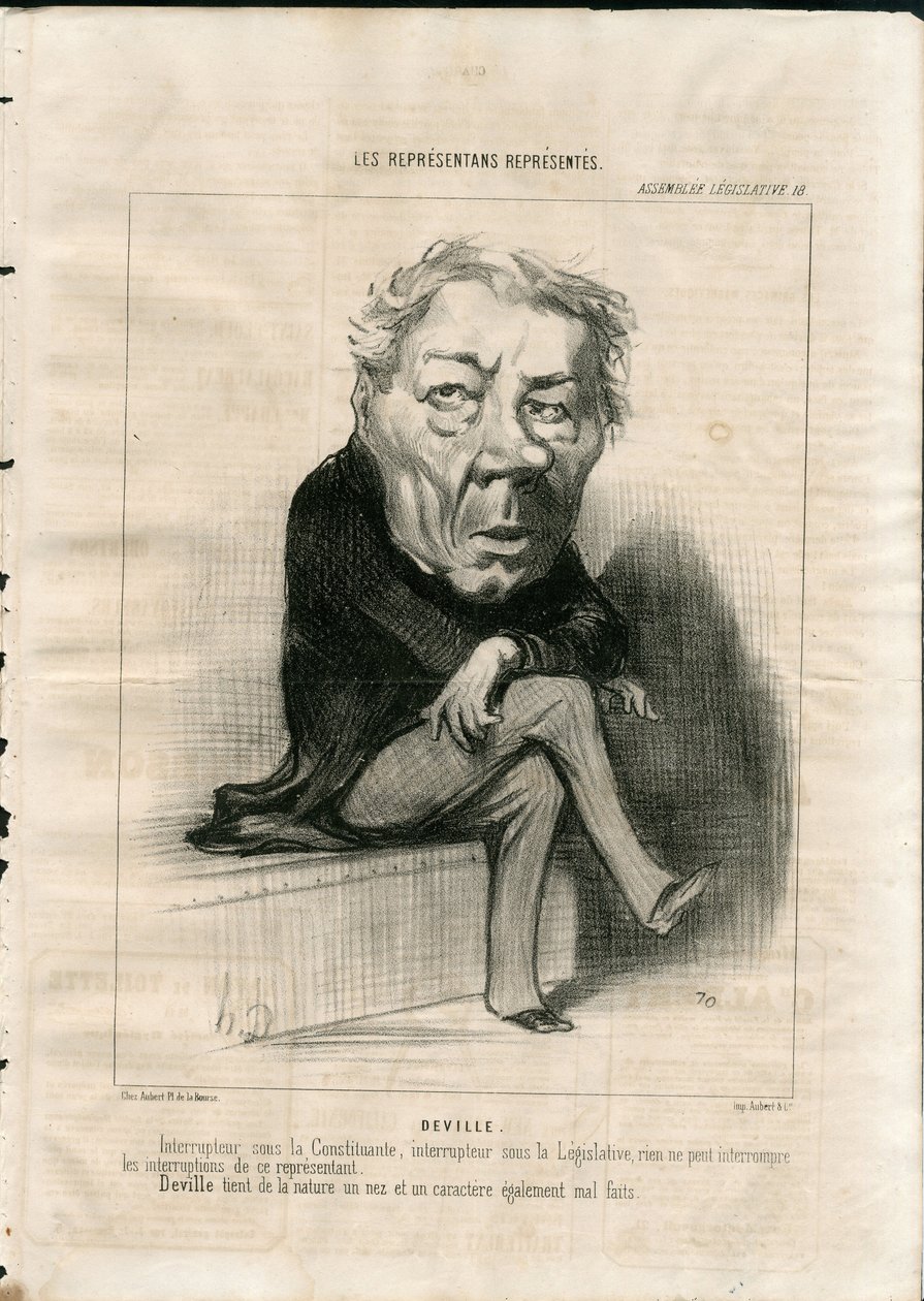 Charivari av Honoré Daumier