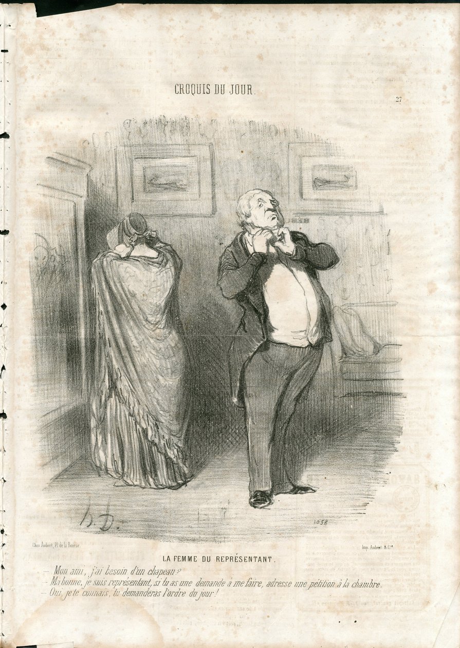 Charivari av Honoré Daumier