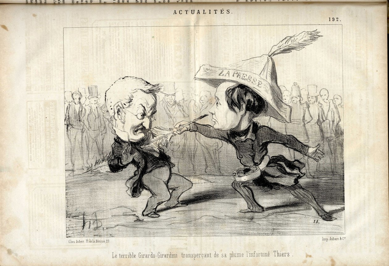 Charivari av Honoré Daumier