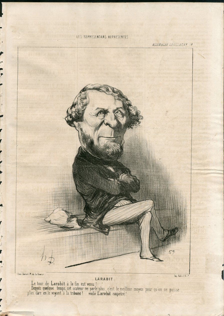 Charivari av Honoré Daumier