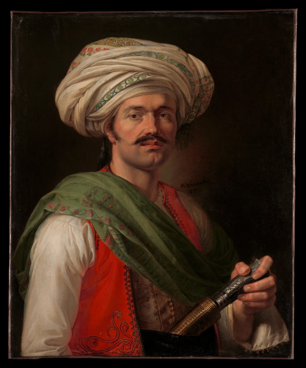 Rustam Raza av Emile Jean Horace Vernet