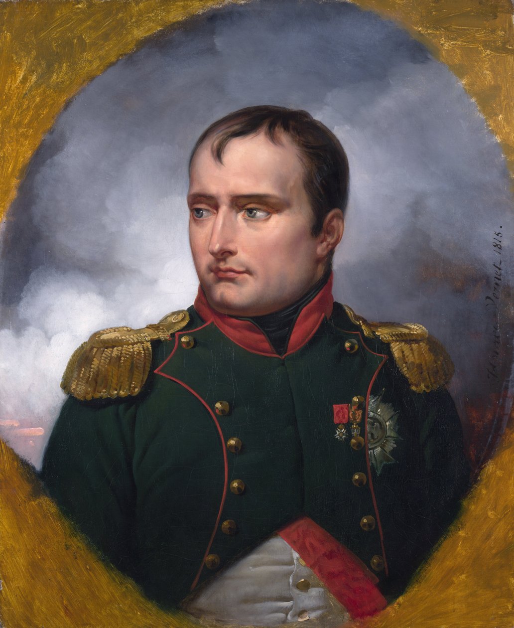 The Emperor Napoleon I av Emile Jean Horace Vernet