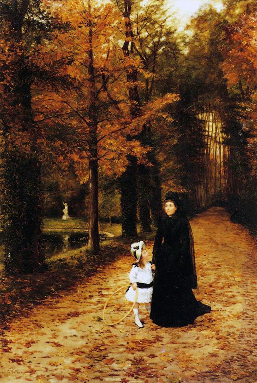 Enkorna går, 1887 av Horace de Callias