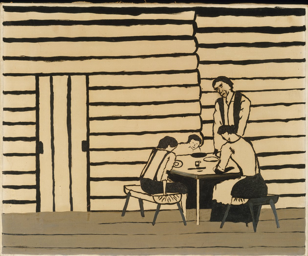 Familjens middag av Horace Pippin