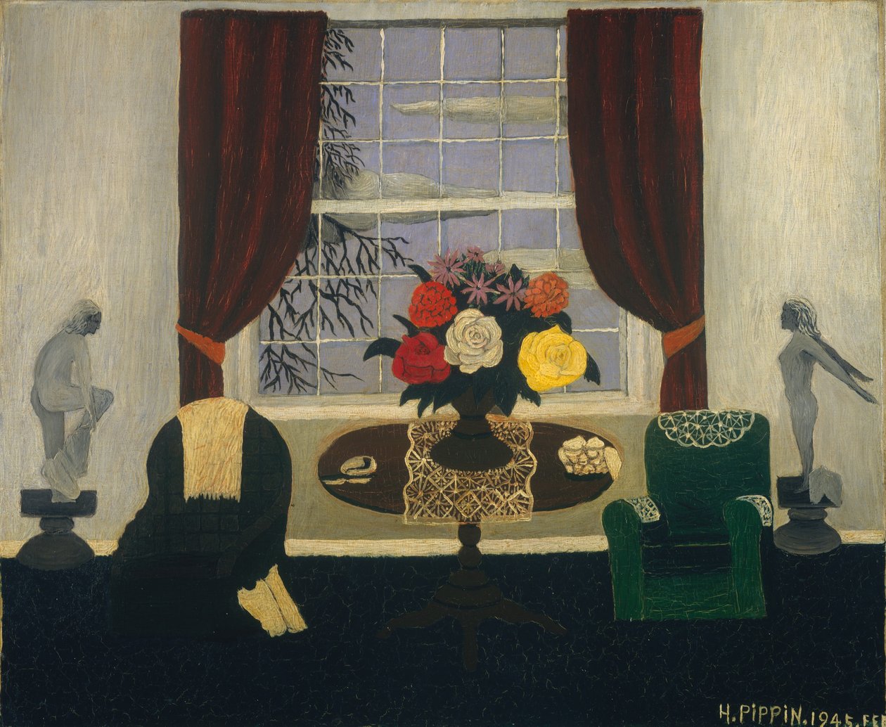 Viktoriansk interiör I av Horace Pippin
