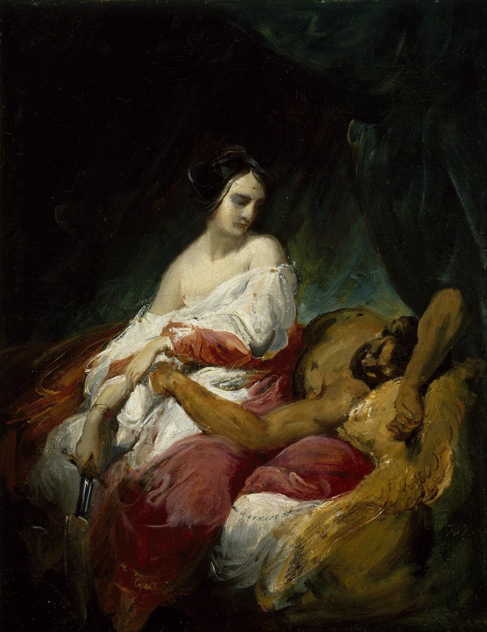 Judith och Holofernes av Horace Vernet