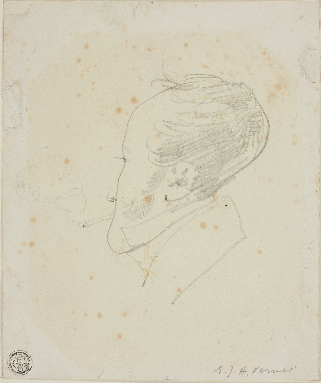 Självporträtt av Horace Vernet