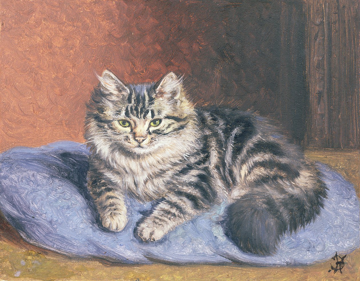 Den blå kudden av Horatio Henry Couldery