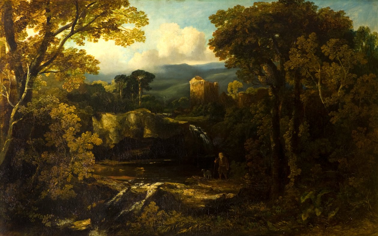 En gränshållare av Horatio McCulloch