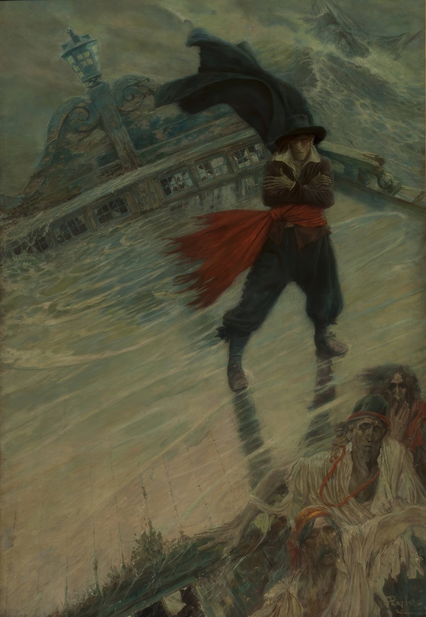 Den flygande holländaren av Howard Pyle