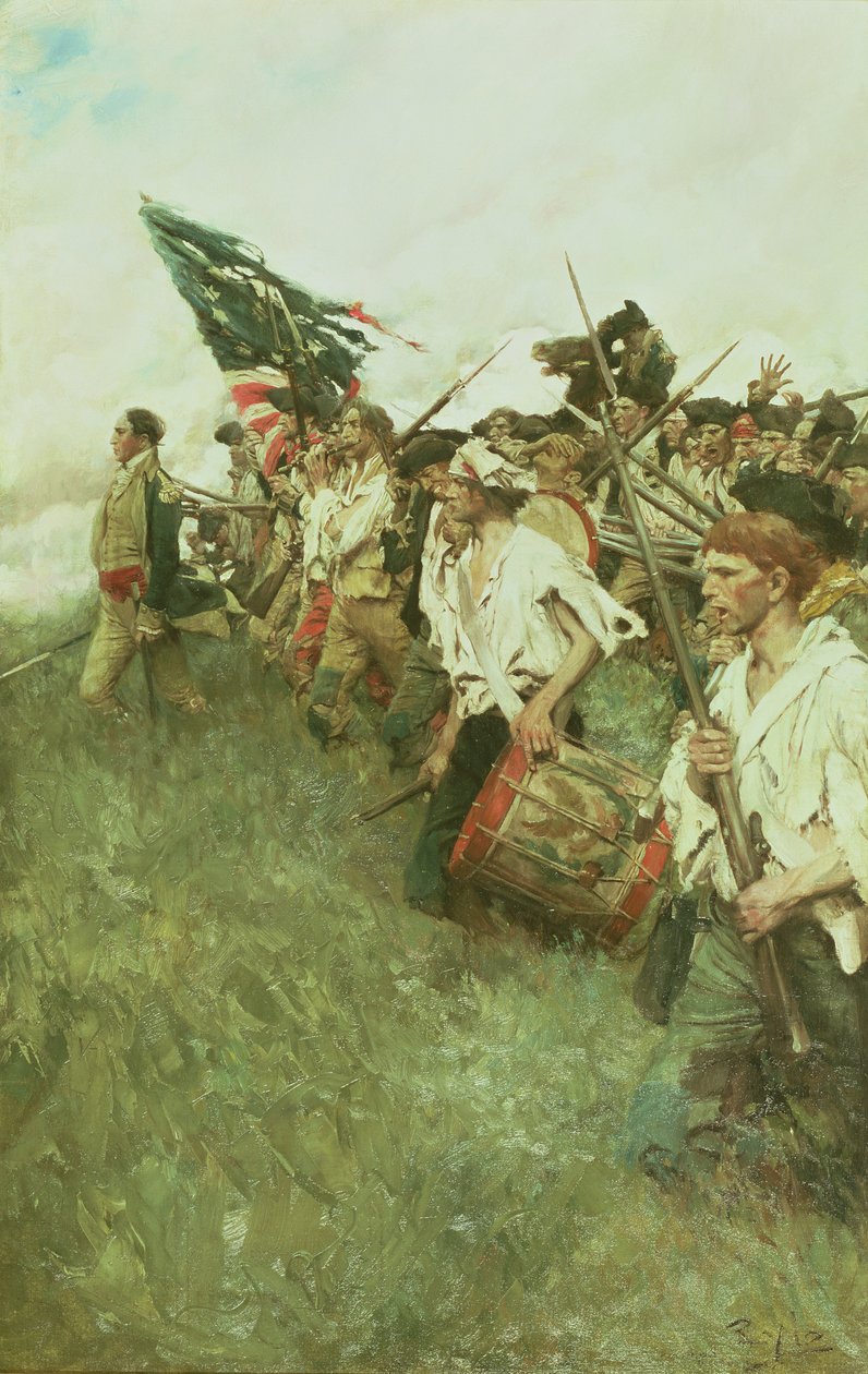 Nationsmakarna, 1903 av Howard Pyle