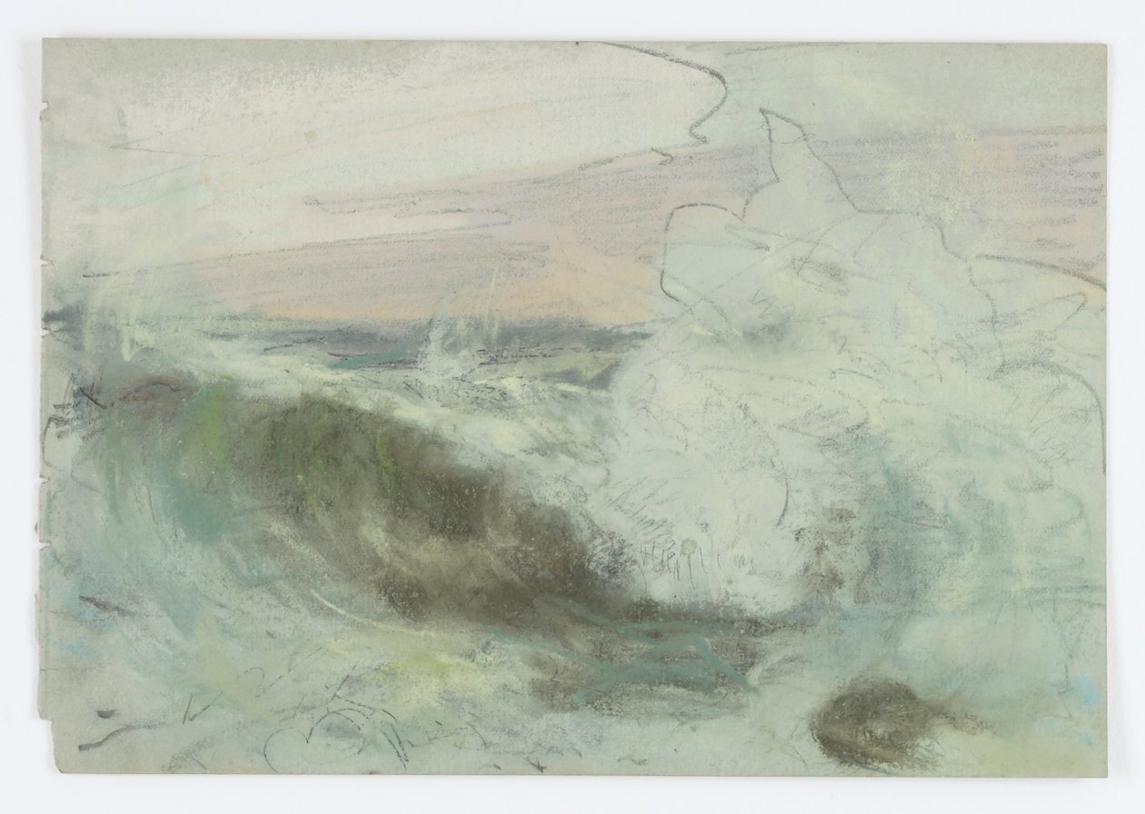 Utan titel (brytande våg) av Howard Russell Butler