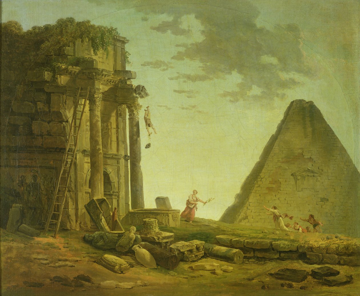 Ajali ilitoka av Hubert Robert