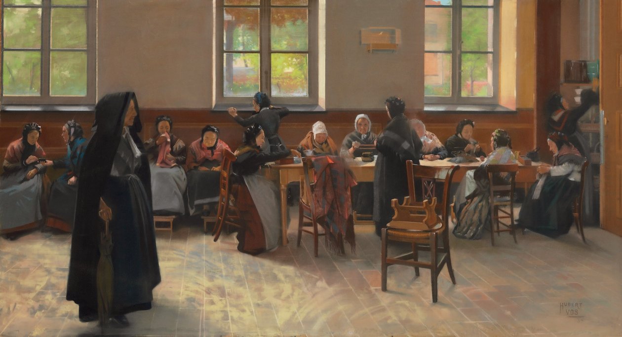 The Knitting Room av Hubert Vos