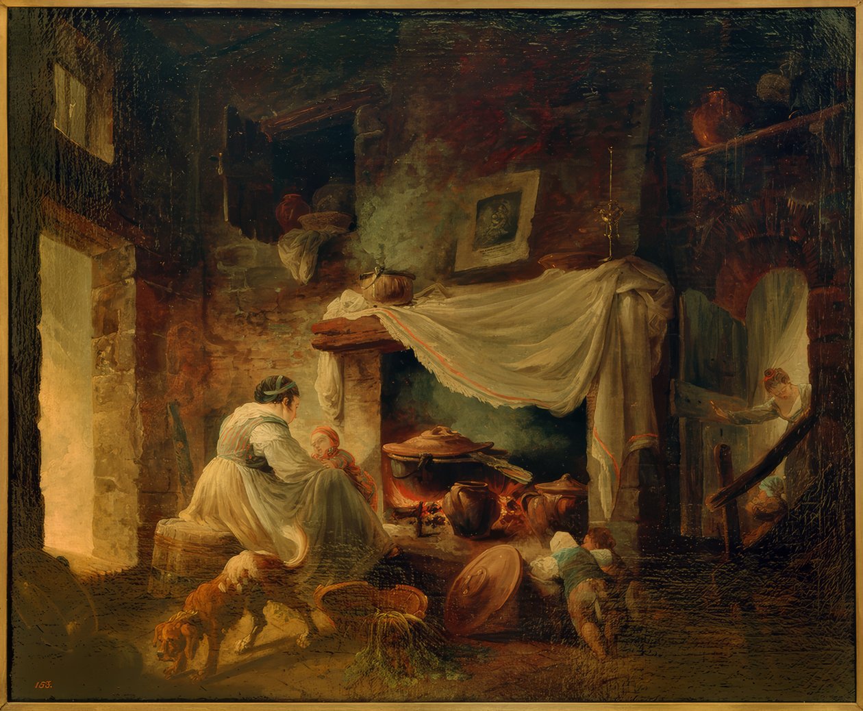 italiensk mat av Hubert Robert