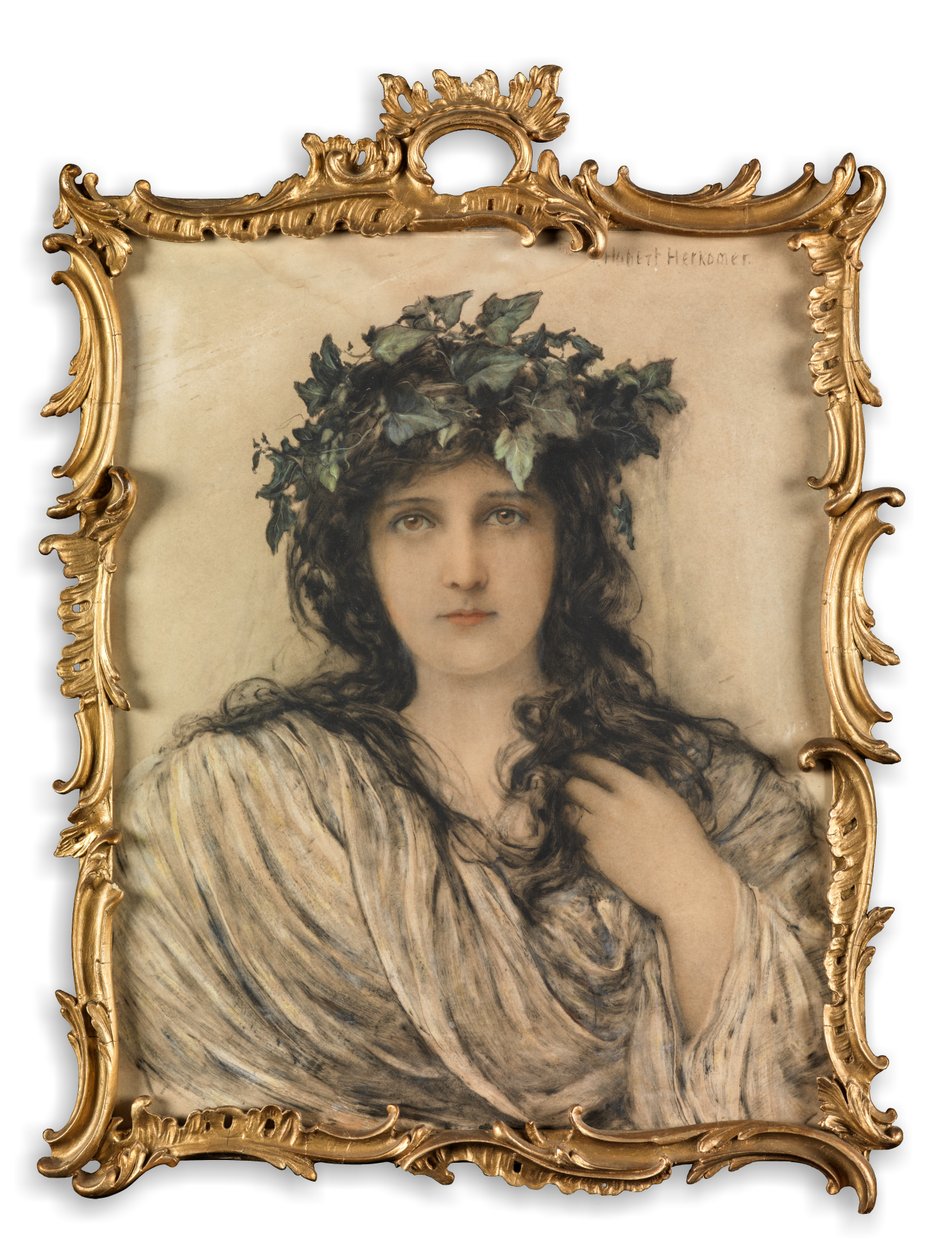 Murgröna (gravyr) av Hubert von Herkomer
