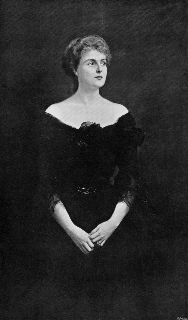Mrs Errol Guy Turner, 1903. av Hubert von Herkomer
