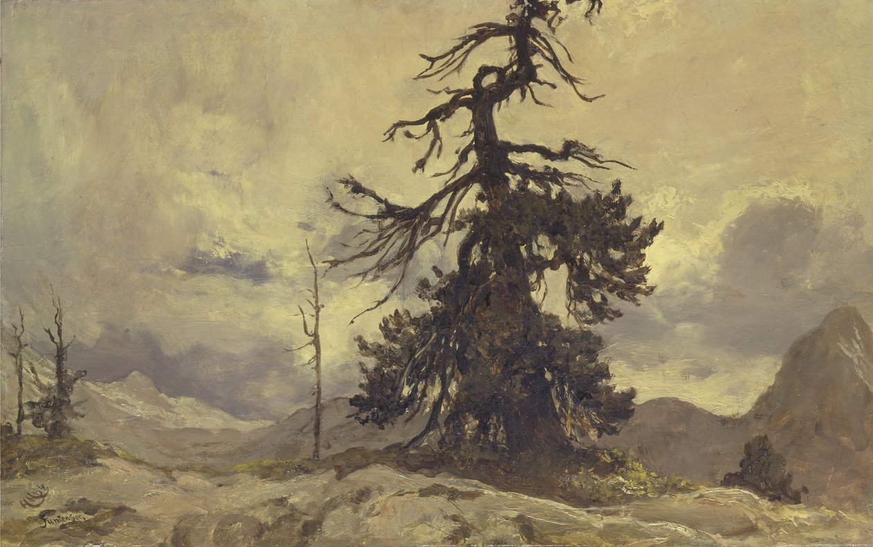Den döende monarken "Fungersee" av Hubert von Herkomer