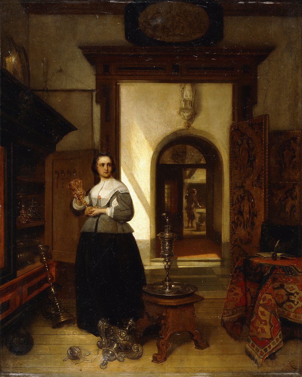 Inventariet, 1864 av Hubertus van Hove