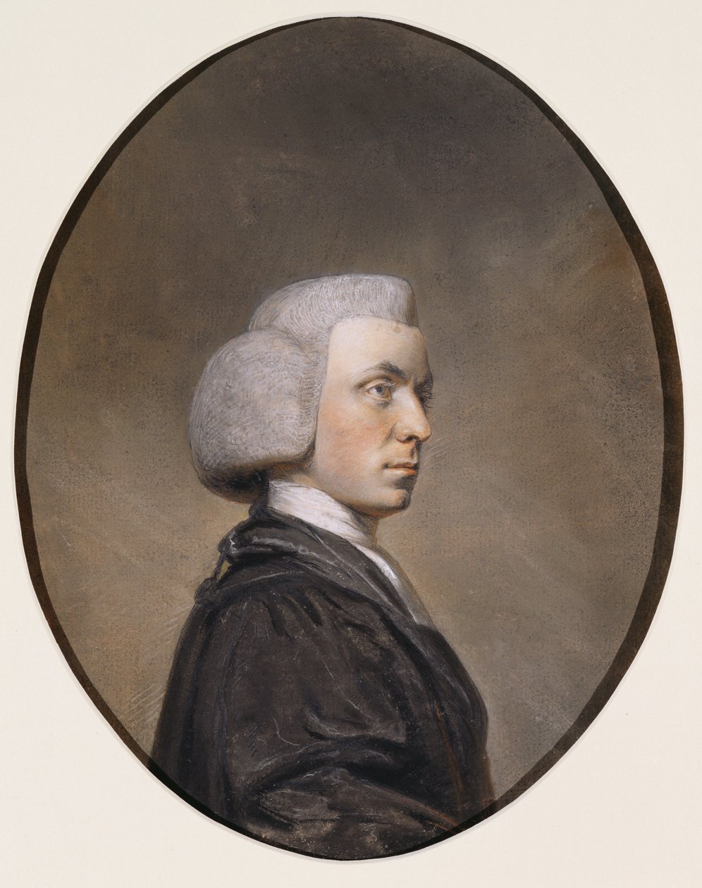 Pastor Philip Wodehouse, 1790-talet (pastell, krita och grafit på papper) av Hugh Douglas Hamilton