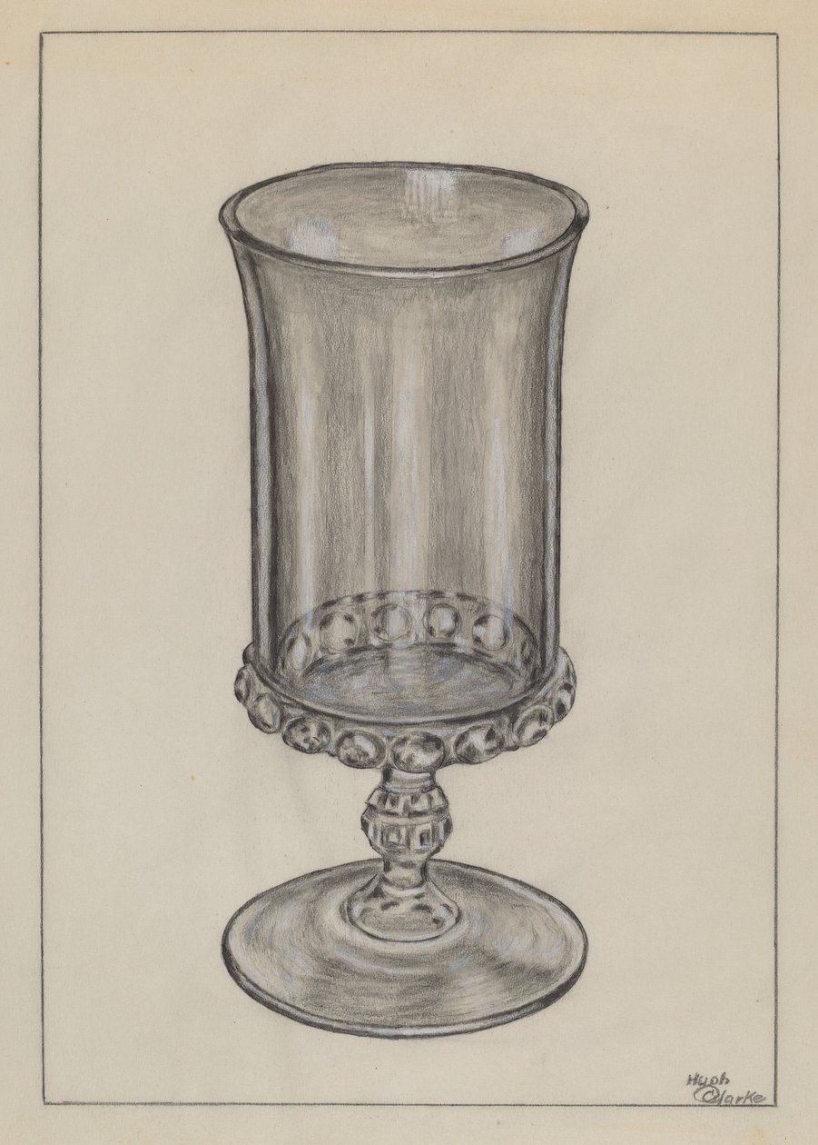 Dricksglas av Hugh Clarke