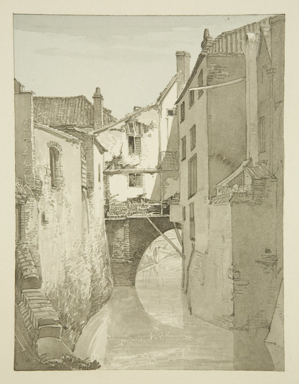 Queen Street Bridge, 1821 av Hugh ONeill